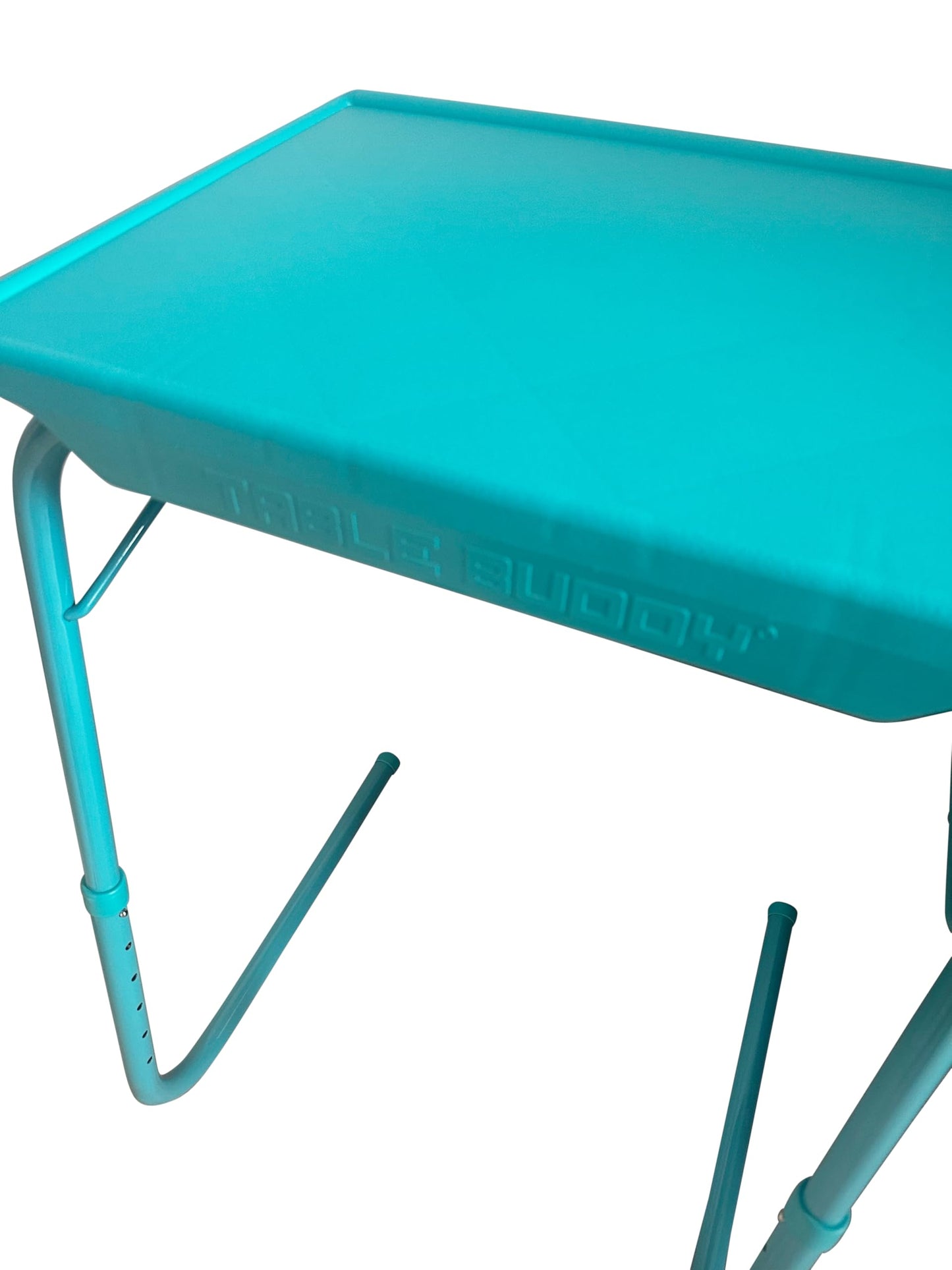 TABLE BUDDY Regular Folding Laptop Table 52.5 x 40 cm – Adjustable Height Bed Tray Desk for Sofa, Bed & Couch
