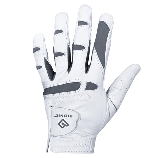 Bionic Gloves Men's Performance Grip Pro Premium Leather Golf Glove (3X-Large, Left)