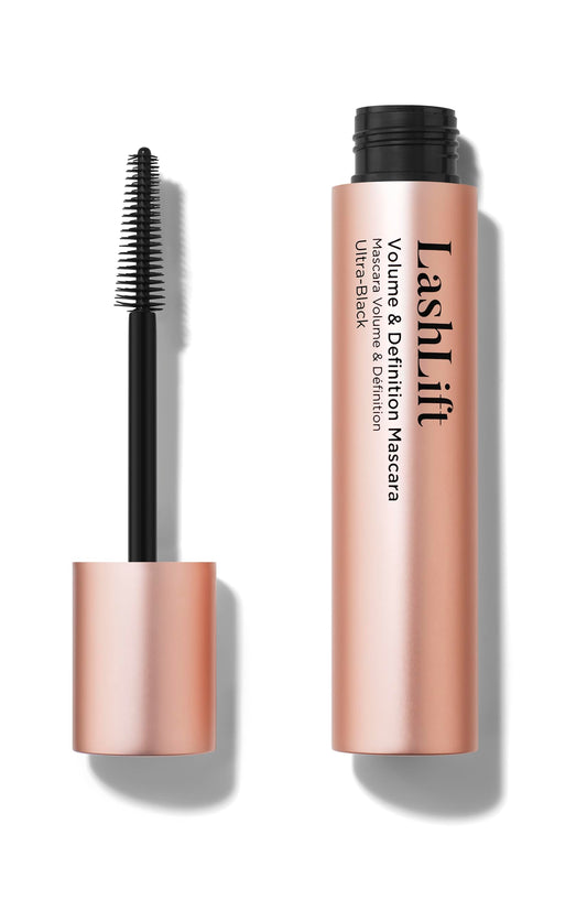 LashLift Ultra-Black Mascara from Sculpted by Aimee - Smudge-Proof, Weightless, Ultra-Black Mascara with Multilevel Brush for Lifted, Longer Lashes