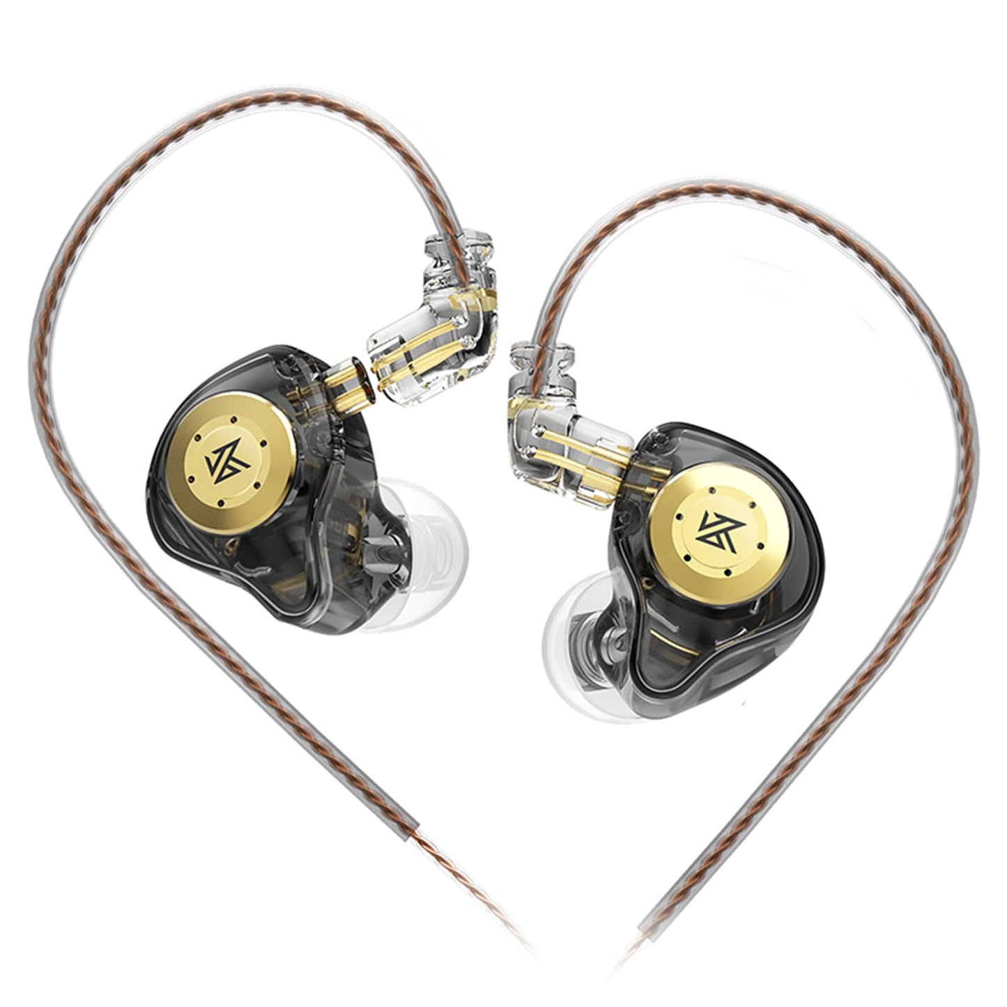Yinyoo KZ EDX PRO in Ear Monitor Earphones, EDX PRO Wired in-Ear Earbuds HIFI Deep Bass Sound Headphones with 1DD New 10mm Dynamic Driver Over-Ear