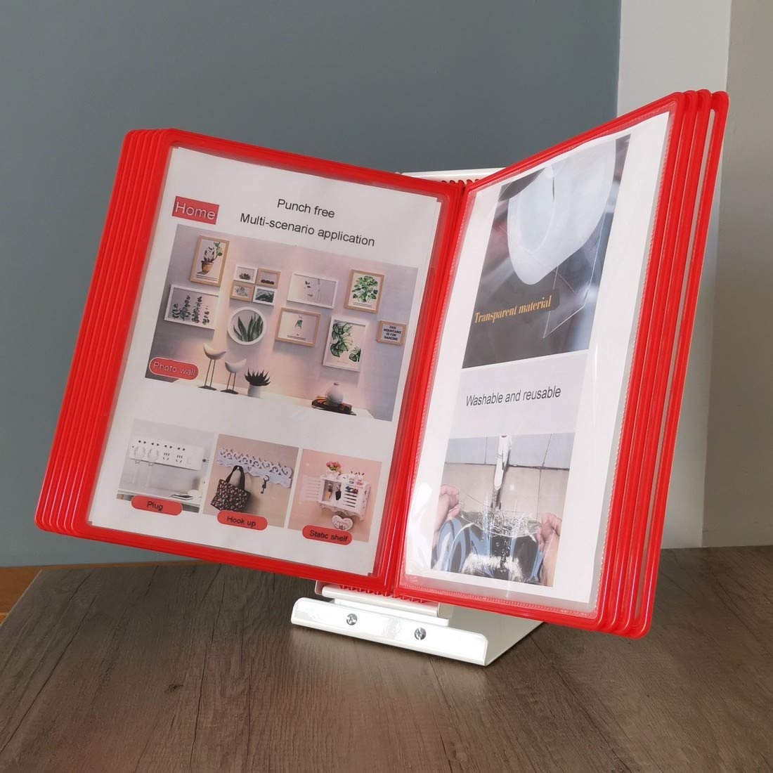 LEVIATAN | Table Display Board System | Table Lectern | Document Organiser | Consultation and Presentation Documents | Plastic Case for Papers