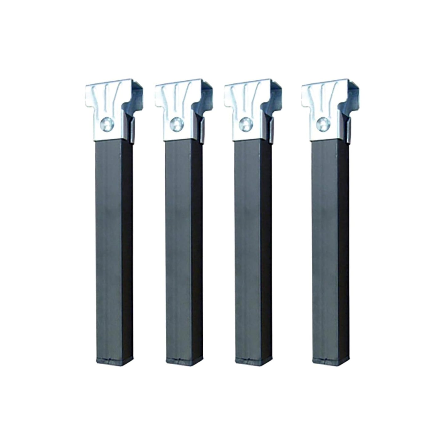 Imex El Zorro Set of 4 Spring Feet without Wheels, Metal, Neutral, 275x30x30 mm