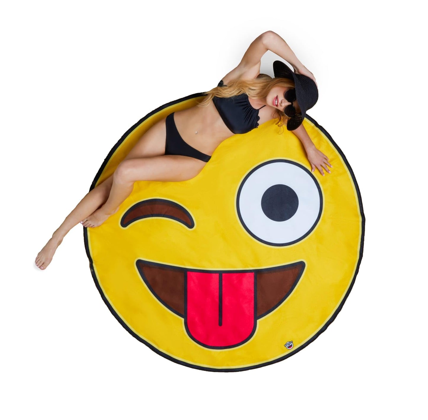 BigMouth Inc Emoji Beach Towel