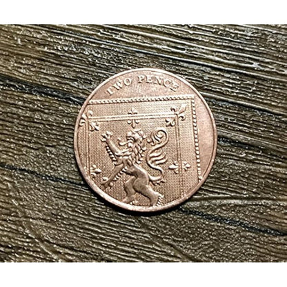 COIN UNIQUE 10p-2p MAGIC TRICK [MAGIC VANISHING 10p COIN]