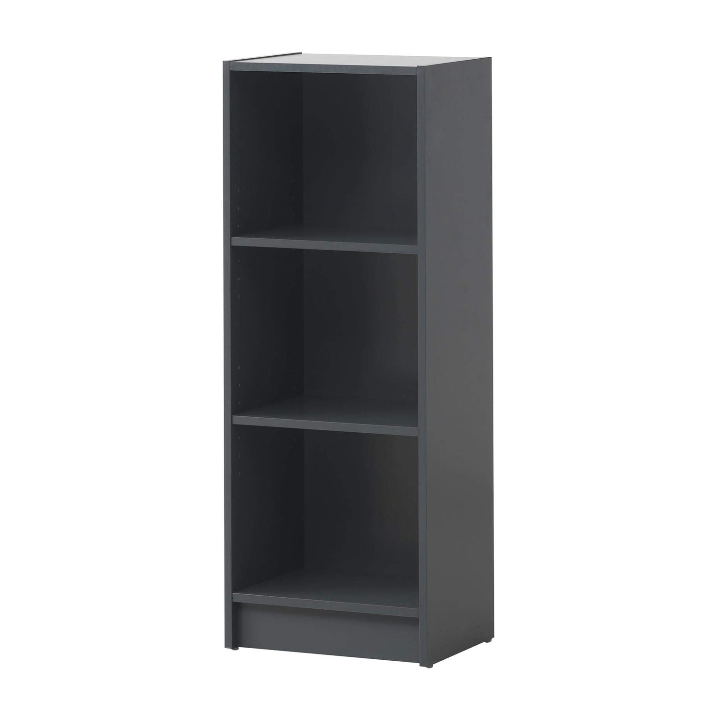 Timber Art Design UK 3 Tier Bookcase Open Tall Shelf Rack Contemporary Organizer Display Shelving Unit for Modern Living Room, Office Space
