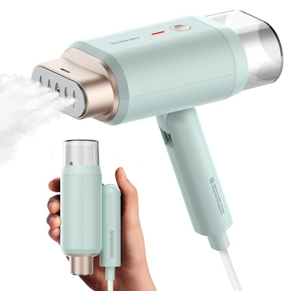 Newbealer Clothes Steamer, Portable Handheld Steamer for Clothes, 20s Fast Heat Up, 1200W 180ml Detachable Water Tank, Horizontal & Vertical Steaming