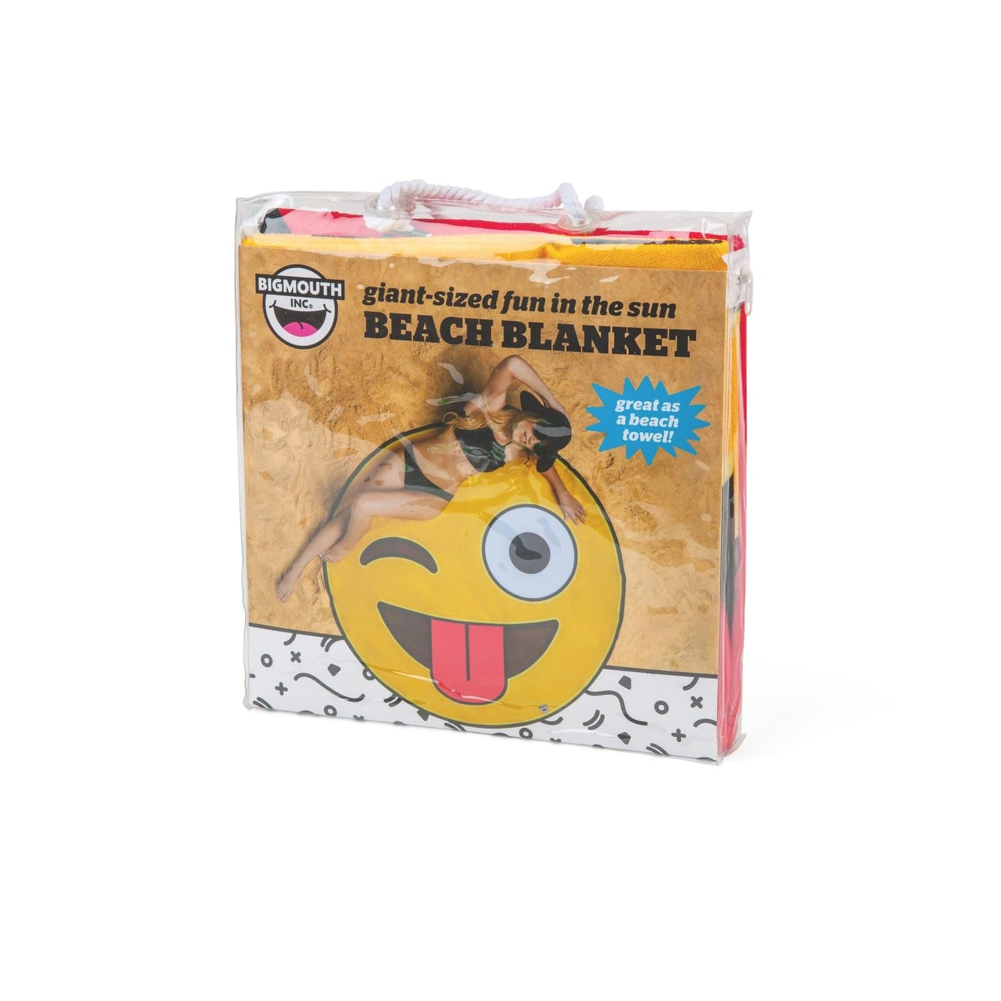 BigMouth Inc Emoji Beach Towel