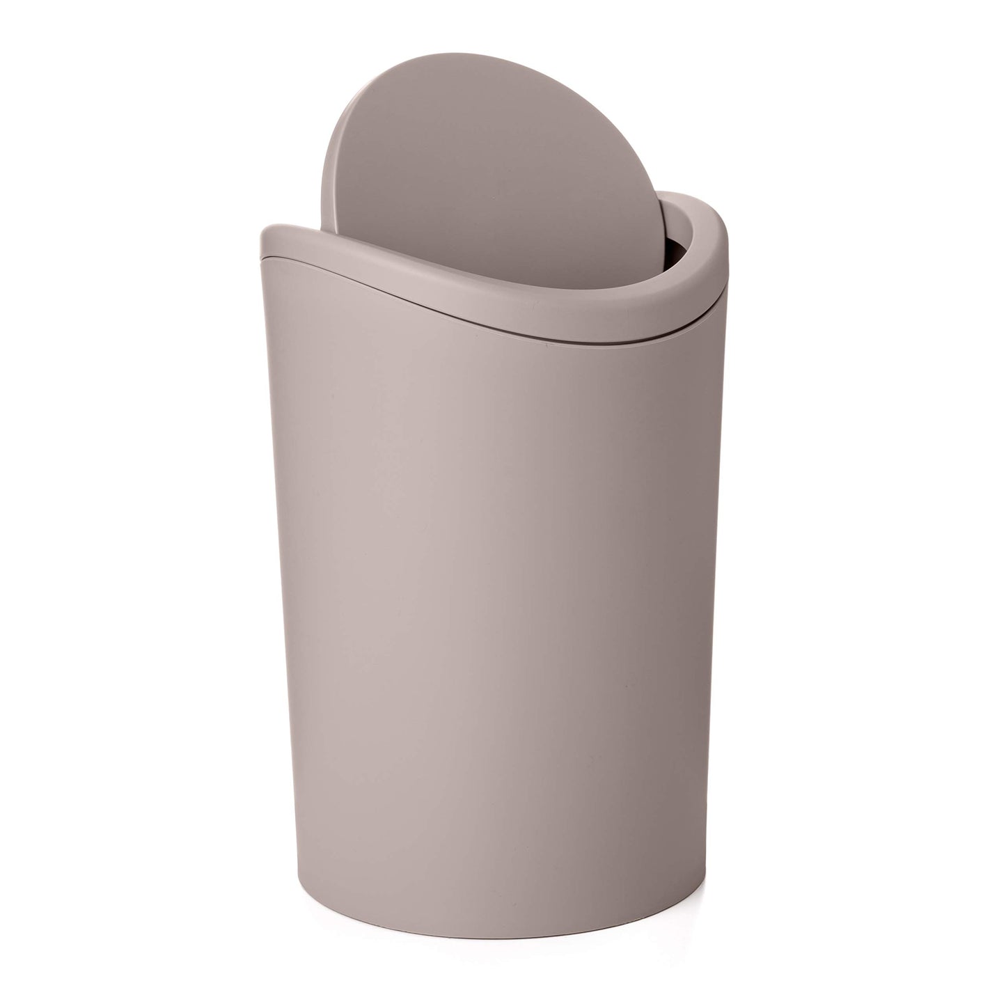 TATAY Bathroom Bin 19x19x28 cm Swing Lid Modern Functional Design