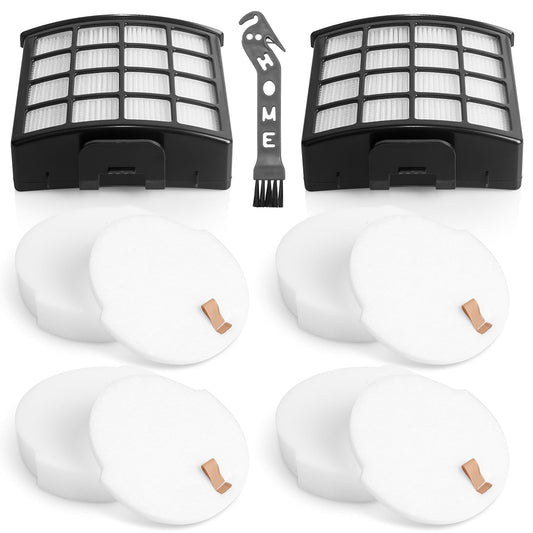 NZ860UKT Filters Replacement for Shark Powered Lift-Away Anti Hair Wrap Vacuum Cleaner NZ850UK NZ850UKT NZ860UK AZ912UK AZ912UKT AZ913UK AZ913UKT, 2