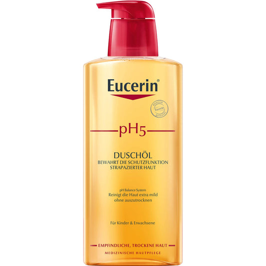 Eucerin pH5 Shower Gel Preserves the Protection Function of Damaged Skin 400 ml Gel