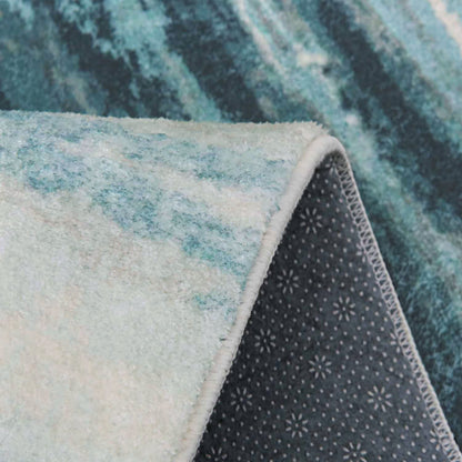 Tinyboy-hbq Modern Abstract Area Rug, Blue, 160 x 200 cm