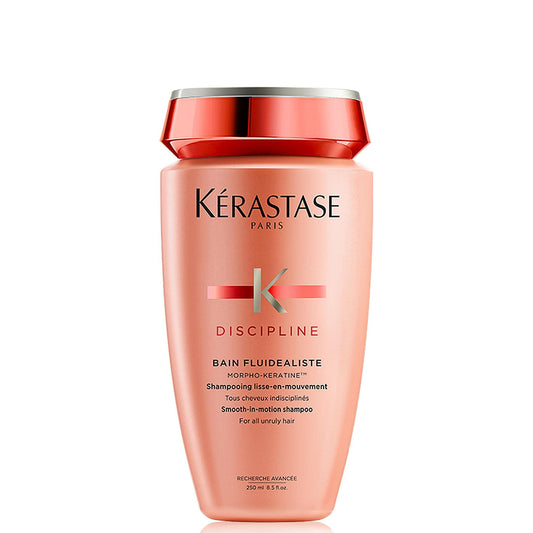 K?rastase Discipline, Smoothing & Anti-Frizz Shampoo, For Fine to Normal Sensitised & Unruly Hair, With Morpho-Keratine, Bain Fluidealiste, 250ml