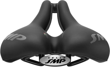 SMP4Bike Selle SMP TRK Large Saddle, Black, 27.2 x 17.7 cm
