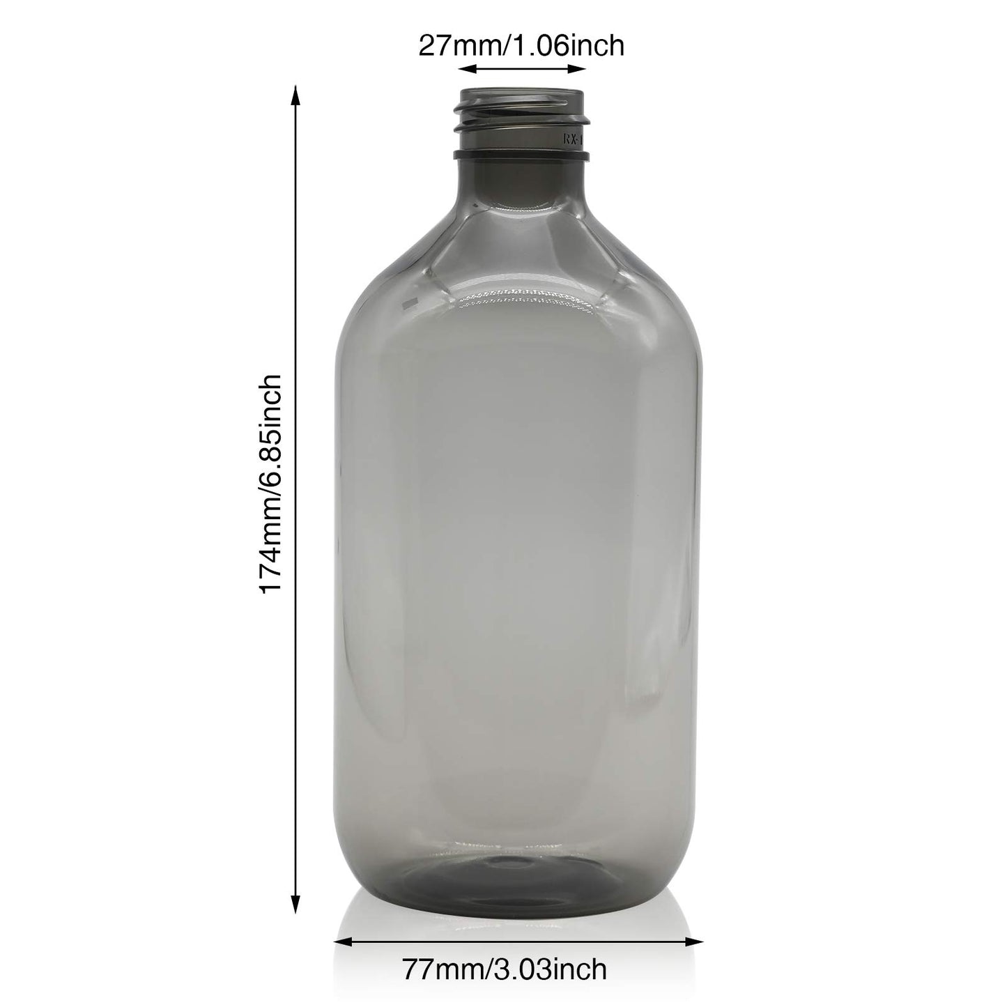 2 Pcs Empty Press Pump Bottles, 500ML/17oz Refillable Bottle for Cooking Sauces, Plastic Liquid Soap Dispenser Refillable Container for Essential