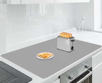 AECHY Silicone Mats for Worktops 90x60x0.2cm, Heat Resistant Mat Waterproof Kitchen Worktop Protector, Extra Large Silicone mat, Nonstick Craft Mat