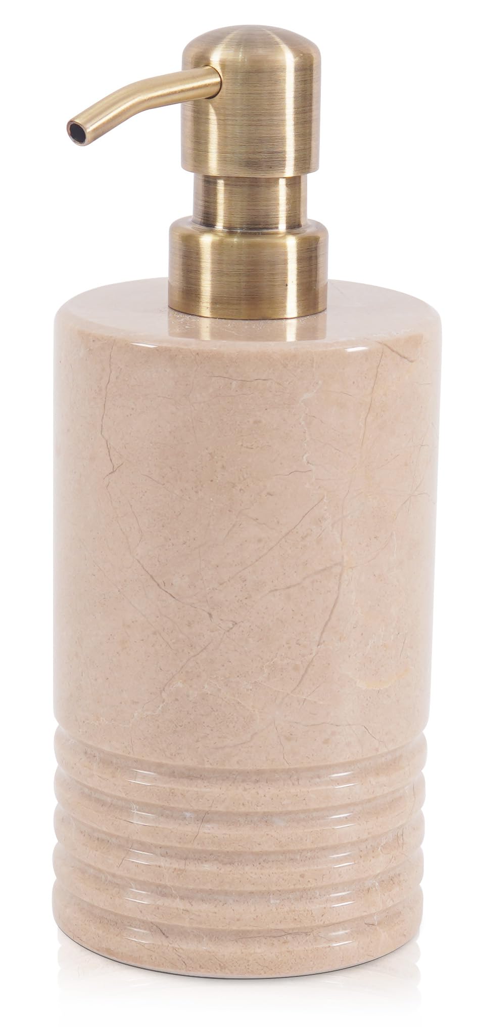 Radicaln Marble Liquid Soap Dispenser 7.5'' Inches Verona Handmade Dish Wash Soap Dispenser for Kitchen Pump Bottle for Bathroom Vanity Counter Lotion