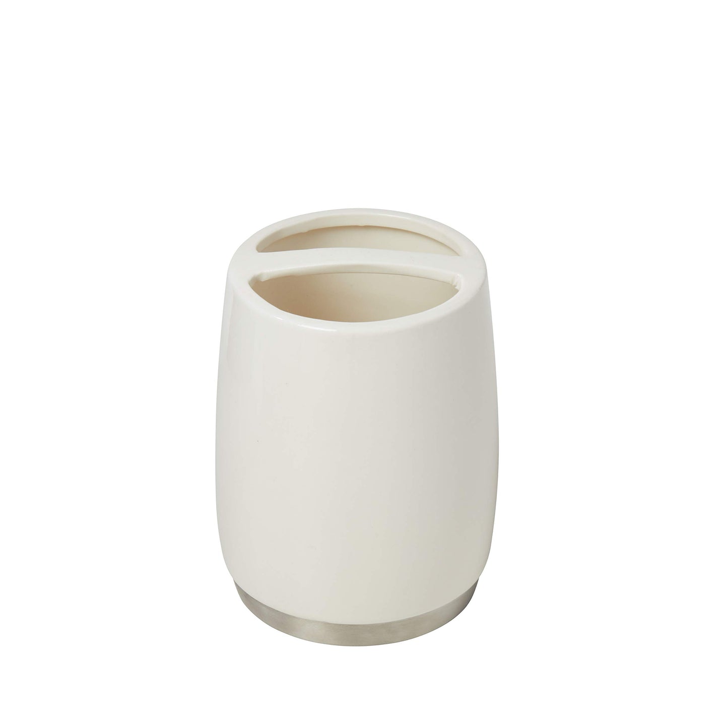SKL Home Ari Toothbrush Holder, Stoneware, Natural