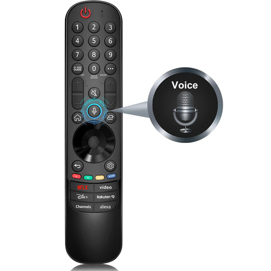 Voice Magic Remote Control for LG TV, Replacement for LG Original Remote MR20GA MR21GA MR22GA MR23GA, Suitable for LG UHD OLED QNED NanoCell 4K 8K