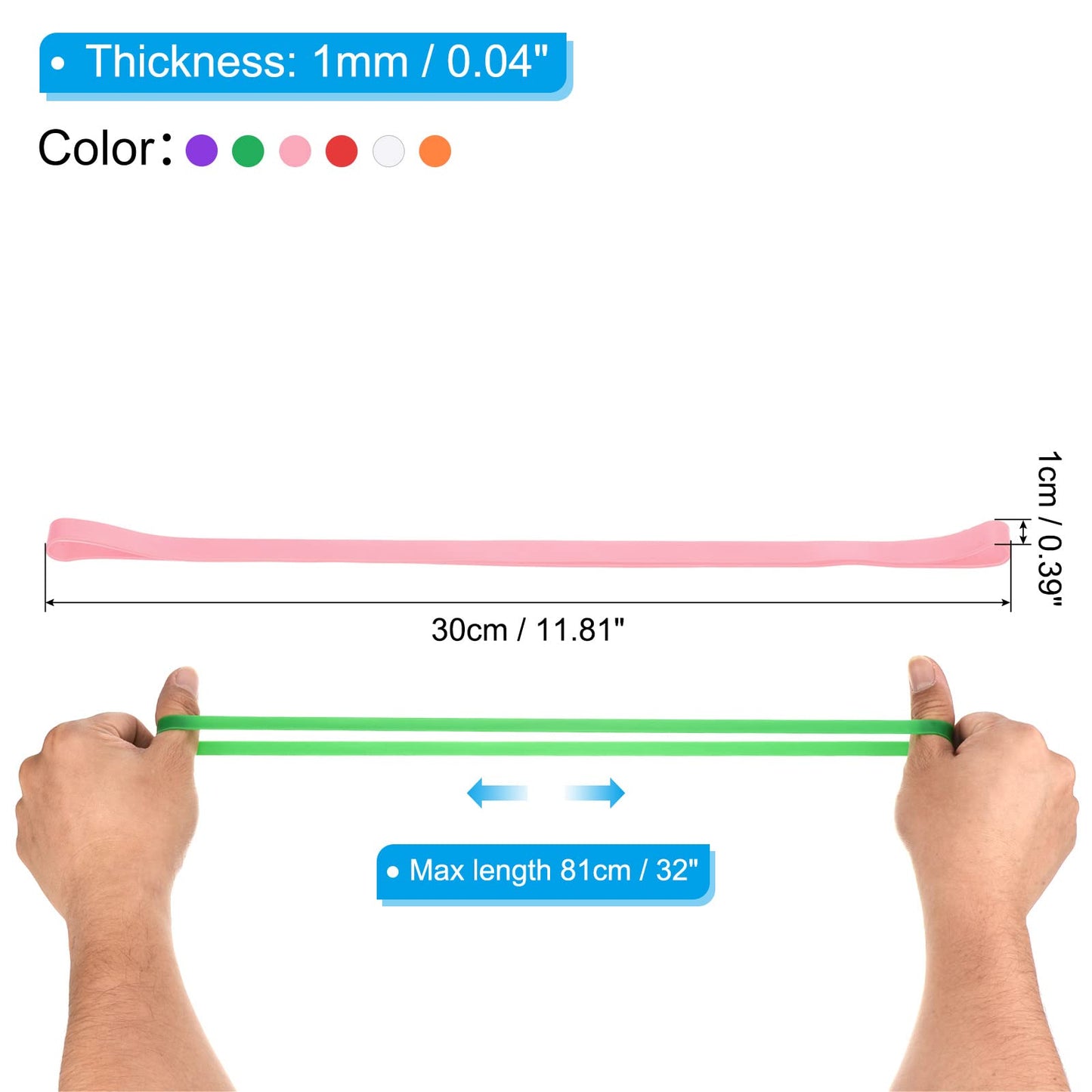 PATIKIL Towel Bands, 6 Pack Elastic Elastic Beach Chair Towel Clips Silicone Rubber Bands Straps for Beach Pool Cruise Chairs, Red, Pink, Purple