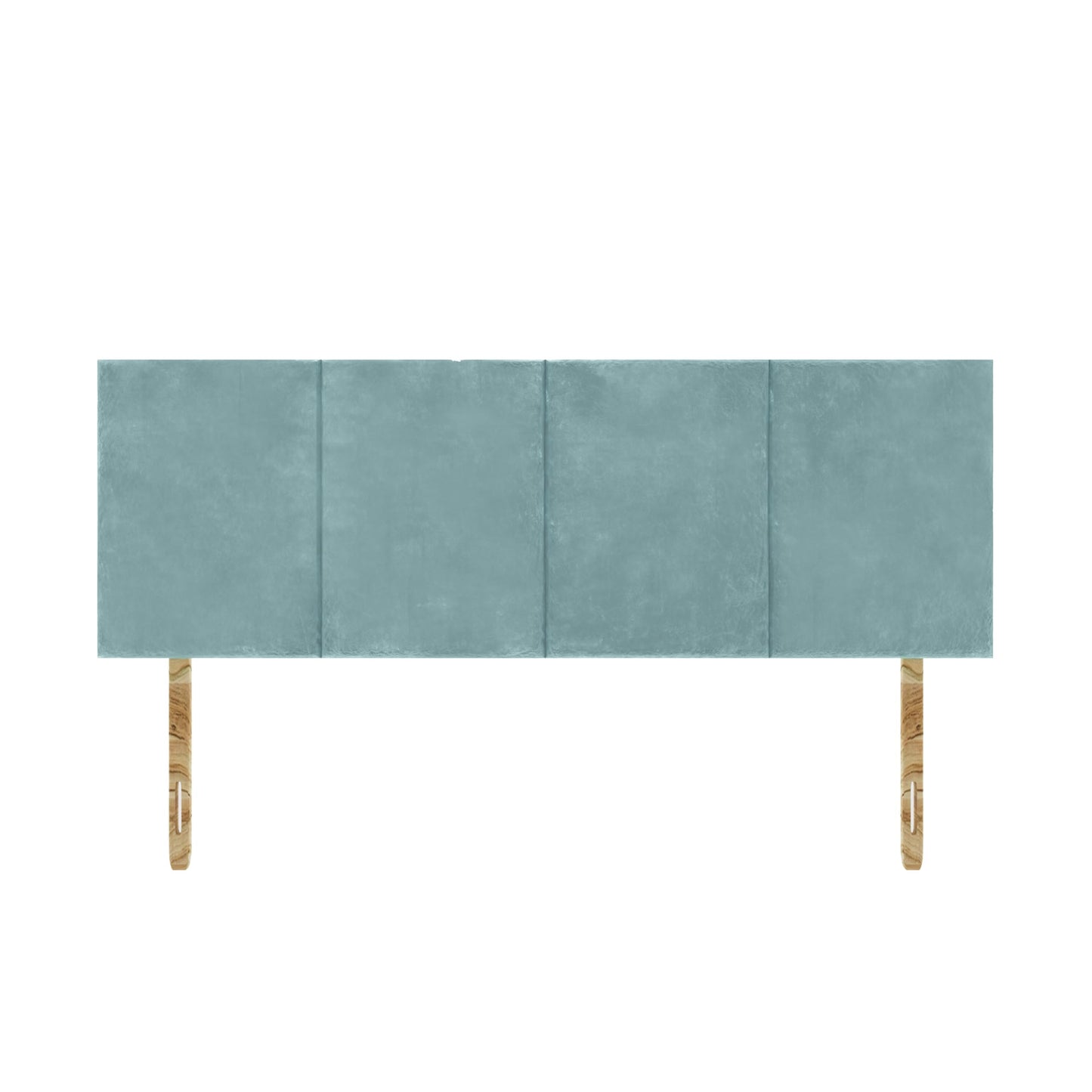 SANA SLEEP Zanzibar Plush Velvet HeadBoard - Luxury 20" Upholstered Design for Divan Beds - Multiple Fabric Options for Bedroom and Hotel Furniture