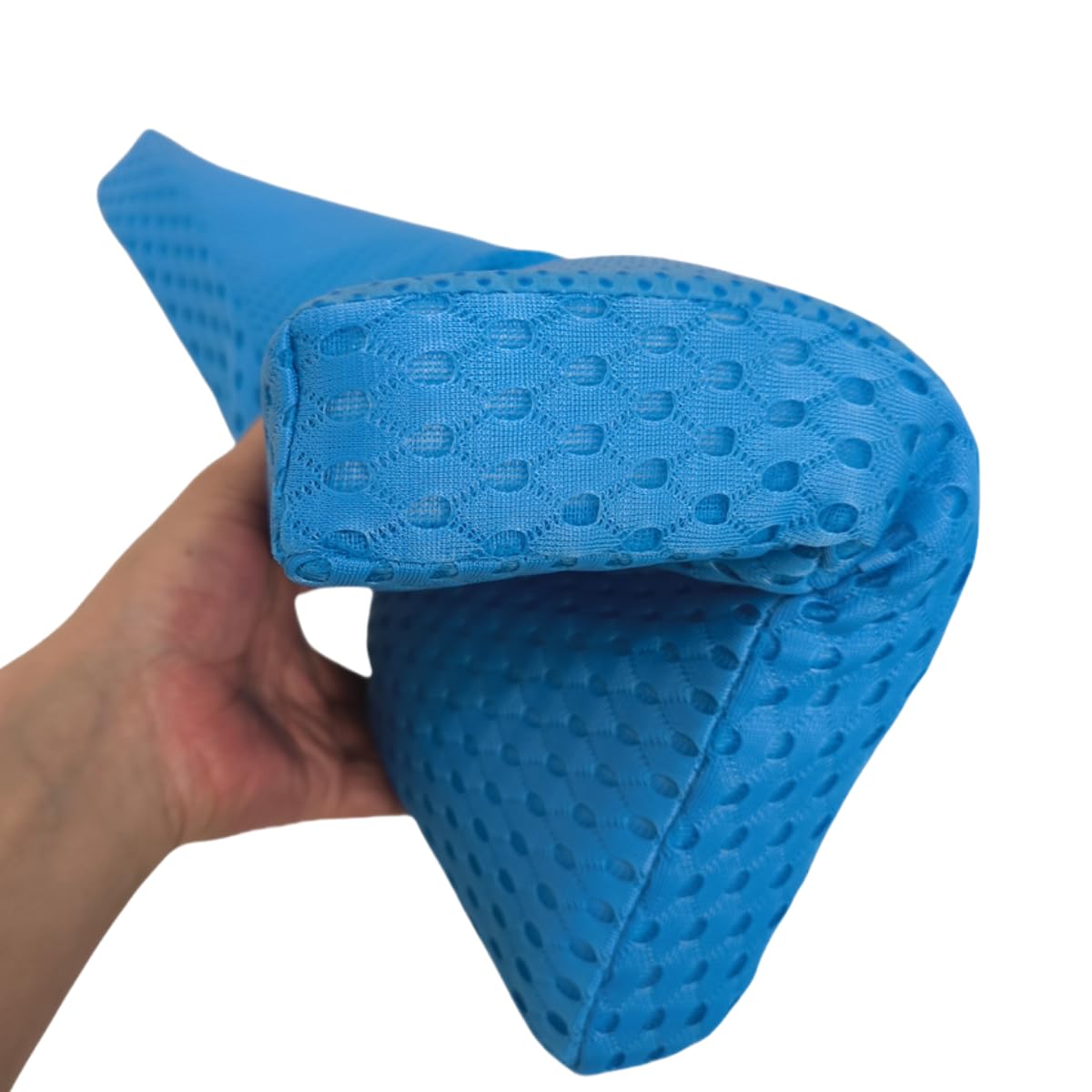 Kepuarm Shower Seat Cushion with Non-Slip Silicone Bottom,4D Mesh Fabric,Bathtub Chair Pad for Sauna,Quick Drying and Washable Shower Seat Mat