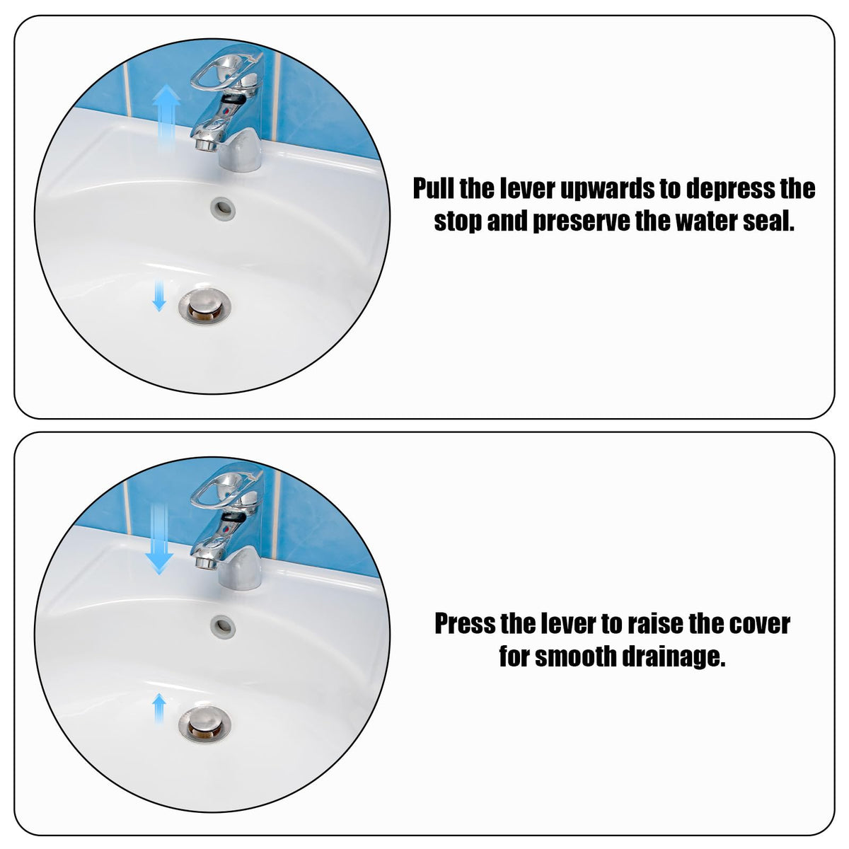 Bathroom Sink Pivot Ball Rod Center Piece Assembly For Pfister PF0906