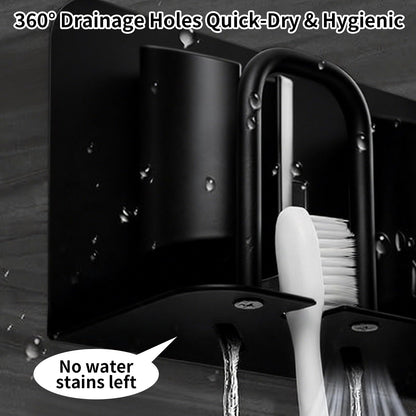 Toothbrush Holder Wall Mounted Electric Toothbrush Holder for Bathroom