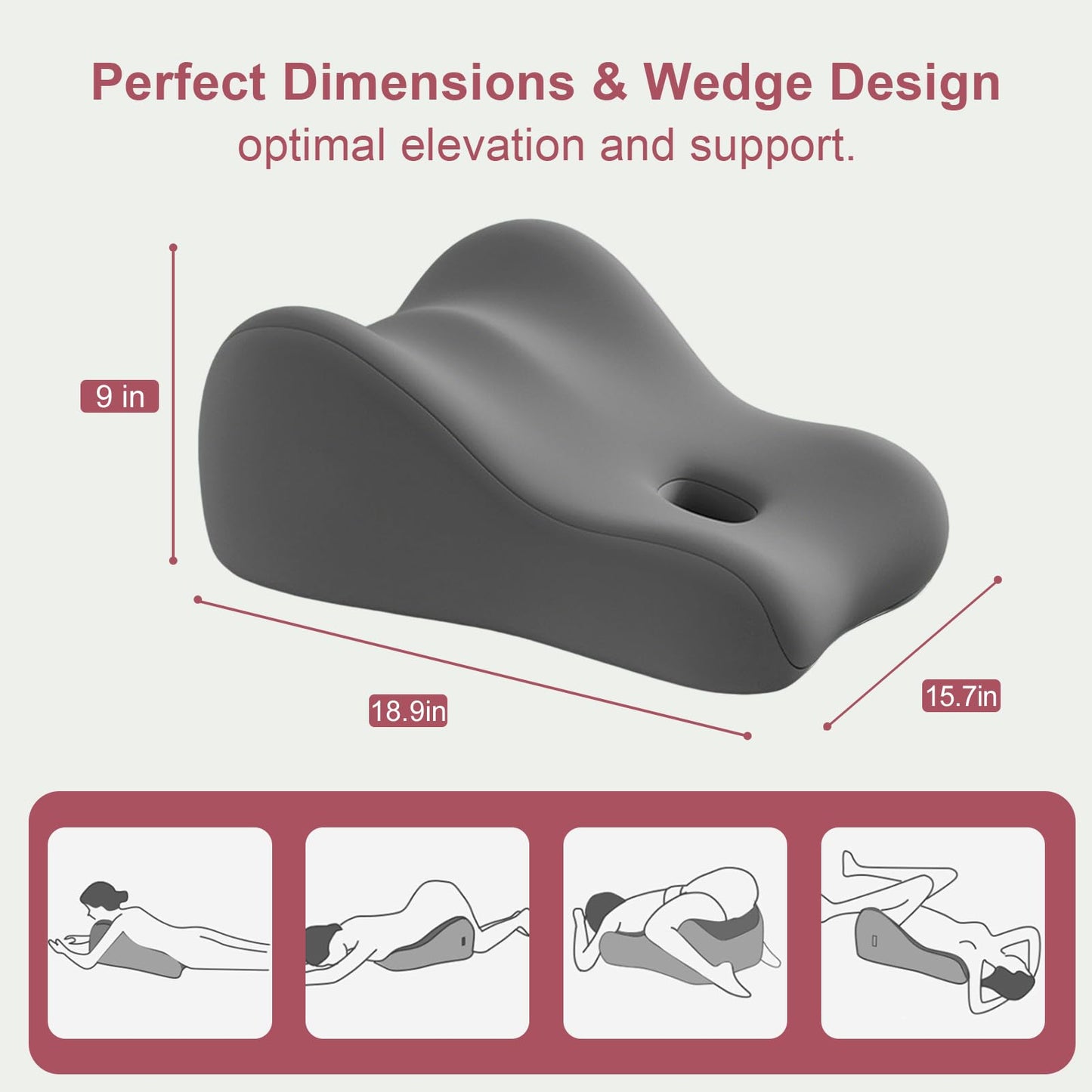 KUNYOS Couples Butt Cushion for Pregnant Women Furniture Pillow Pillowcase Suitable for Home Use, Ideal for Sitting and Lying