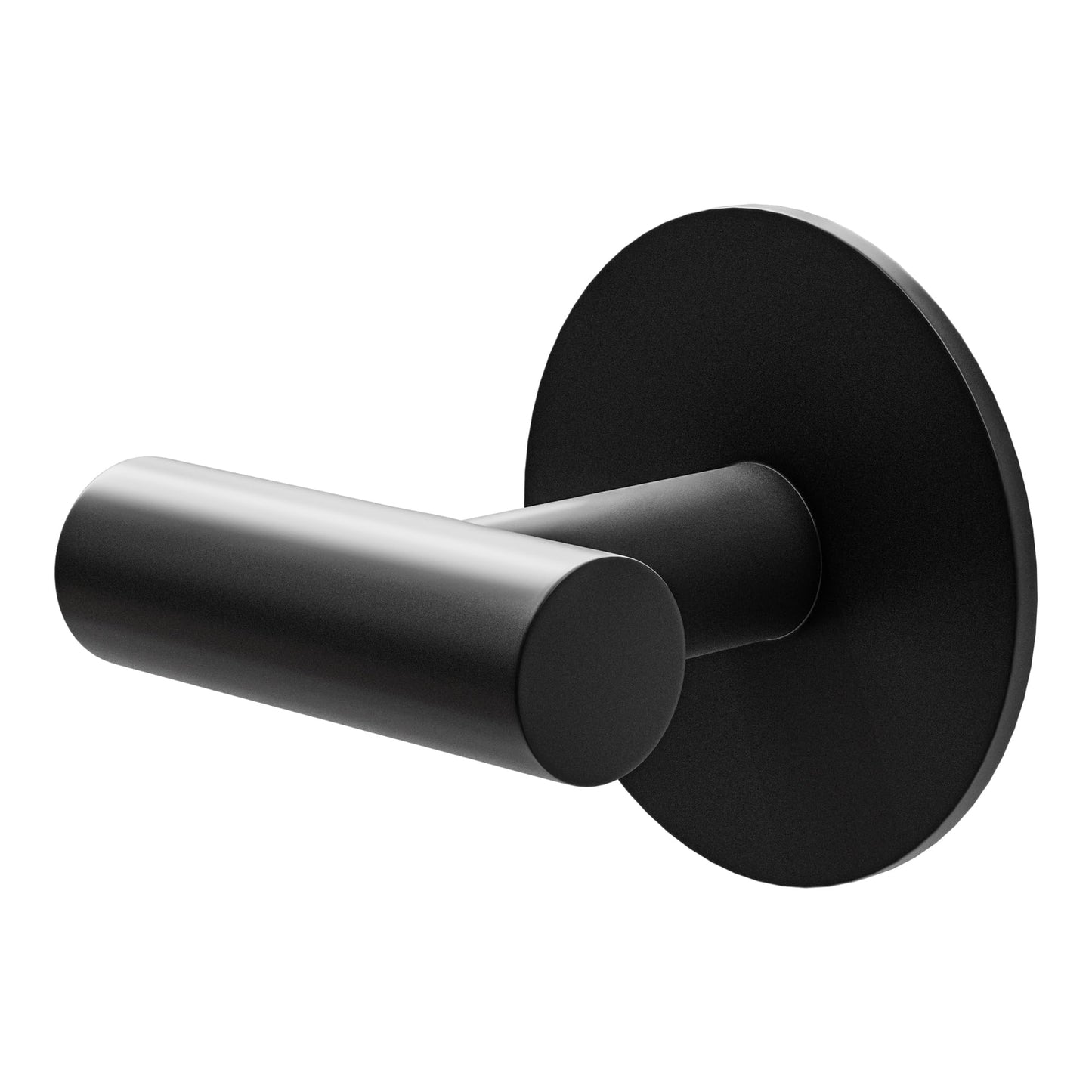 Amig - Self-Adhesive Bathroom Towel Hook Mod. 6 | Wall-Mounted Towel Hook Screwless Adhesive | 60 x 55 x 65 mm | Stainless Steel | Matt Black
