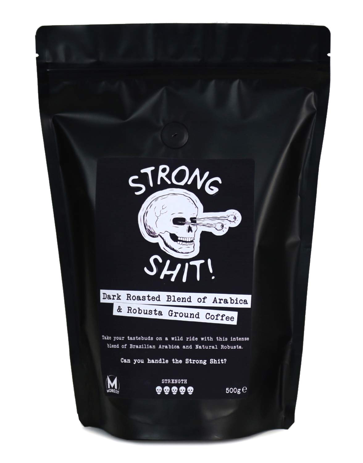 Dark Roasted Blend of Arabica and Robusta Ground Coffee - 500g