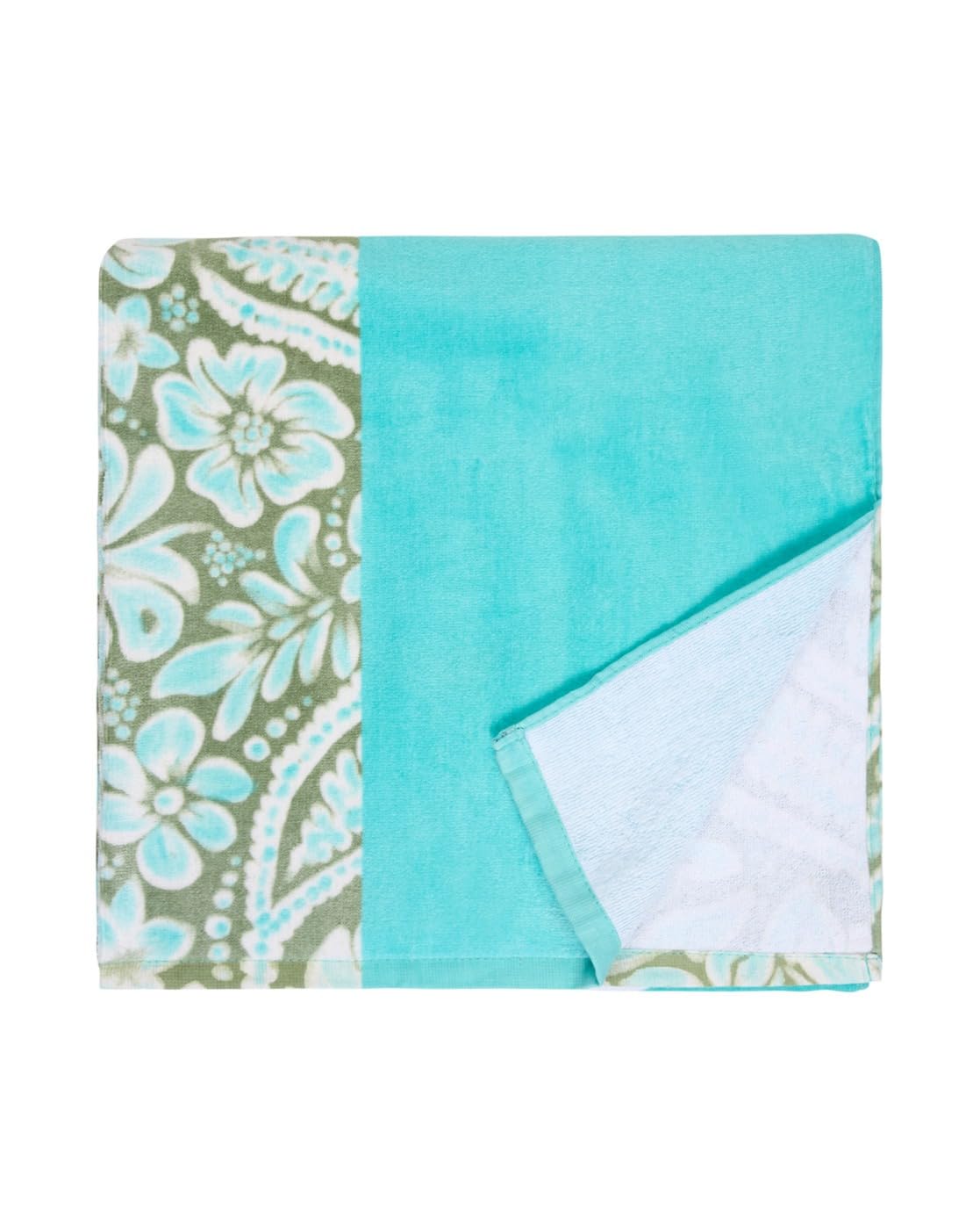 Roxy Basic Towel COLD WATER PRINTED Womens Green