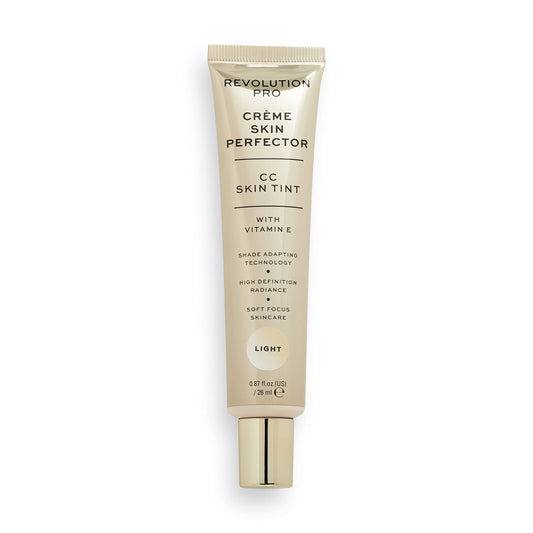 Revolution Beauty London Pro, CC Perfecting, Skin Tint, Foundation, Light, 26 ml
