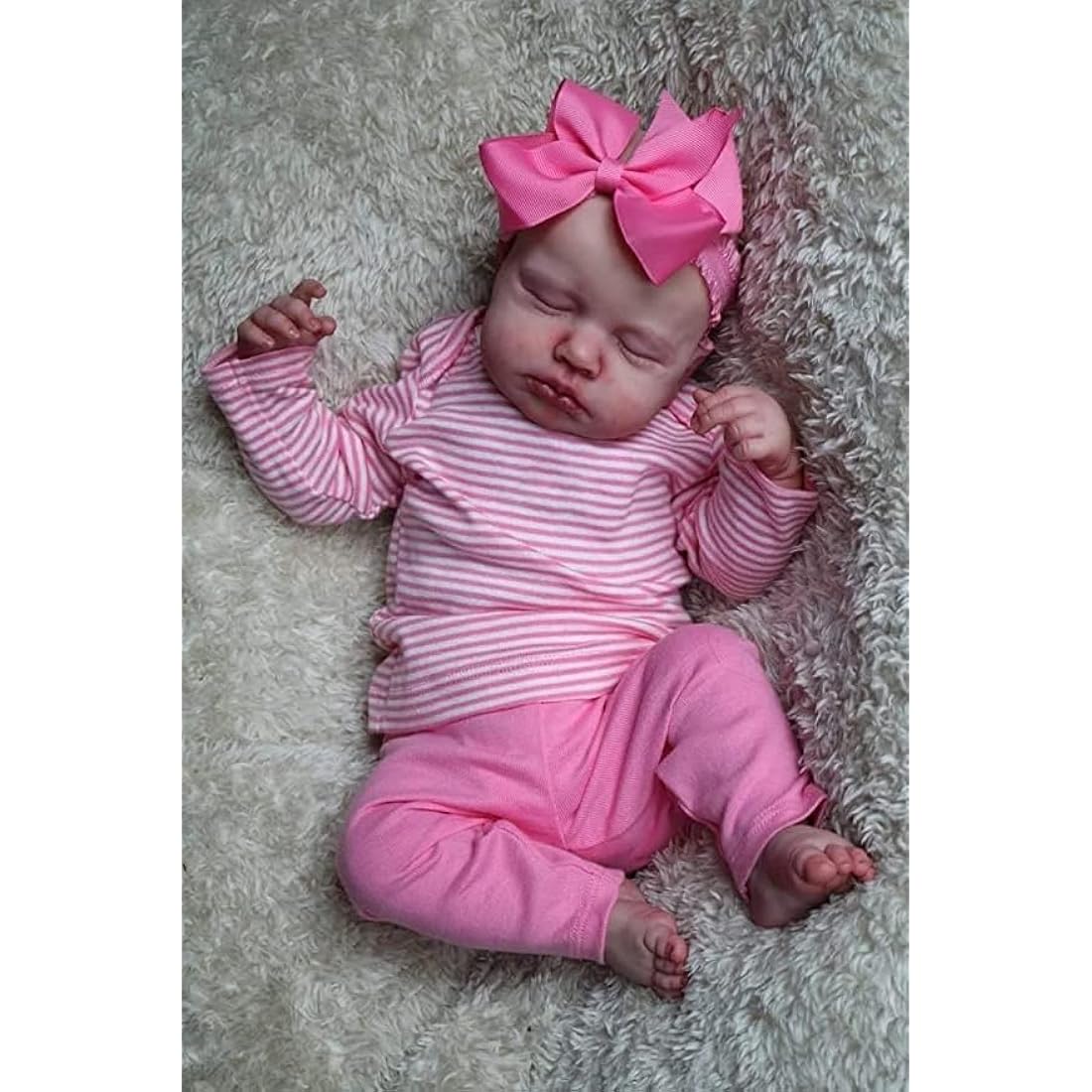 iCradle Reborn Baby Dolls 20 Inch Reborn Baby Dolls Silicone Weighted Body Newborn Toddler Dolls Best Wish for Age3+
