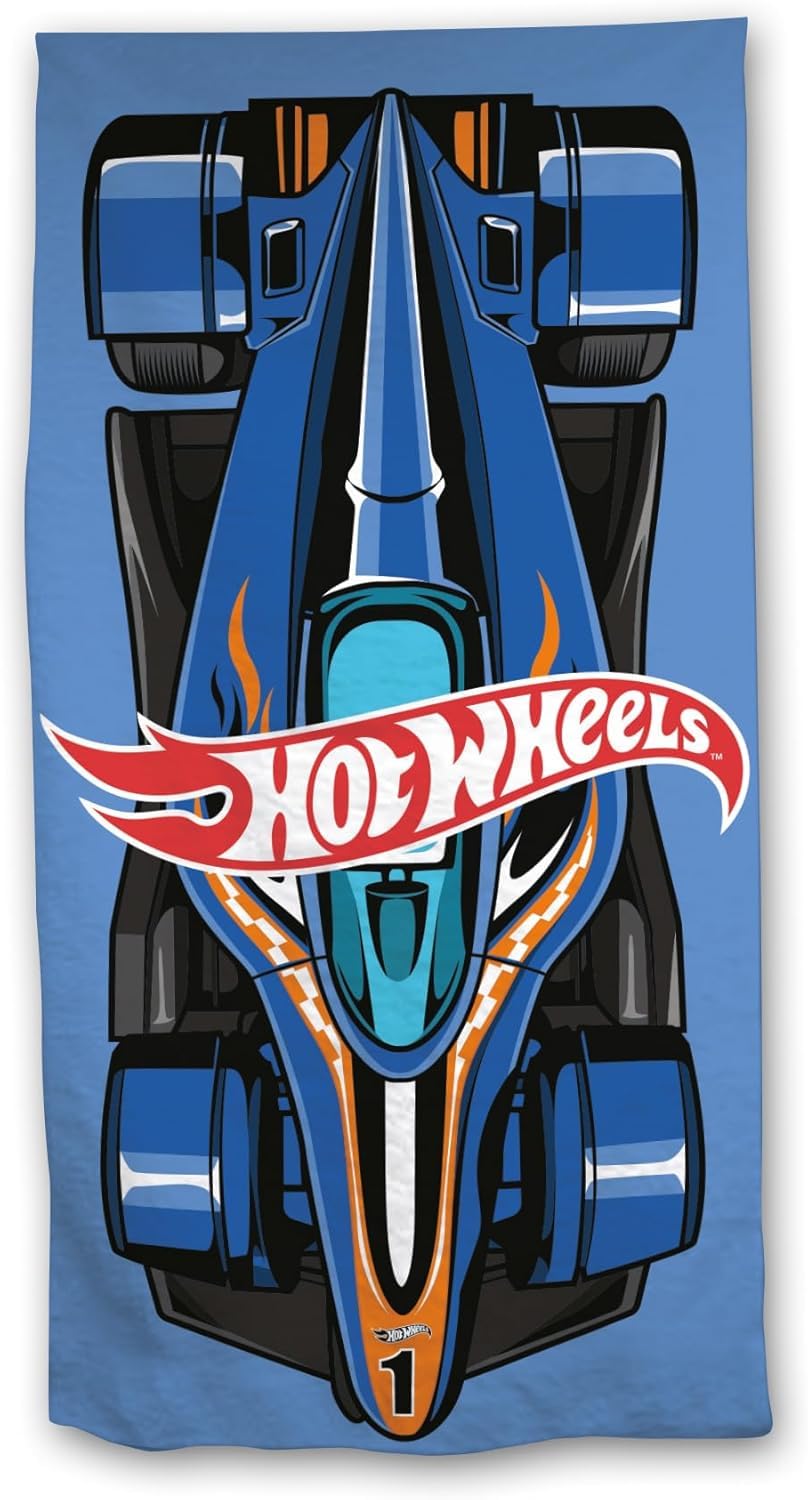 Aymax Hot Wheels Beach Towels Polyester Beach Towel 70 x 140 cm Highly Absorbent