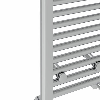 NRG Chrome Heated Towel Rail Straight Designer Radiator, 1800×500mm