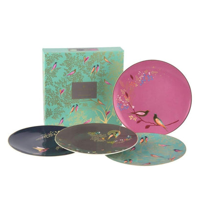 Sara Miller for Portmeirion Chelsea Cake Plates, Ceramic, Multi-Colour, 215 x 215 x 60 cm