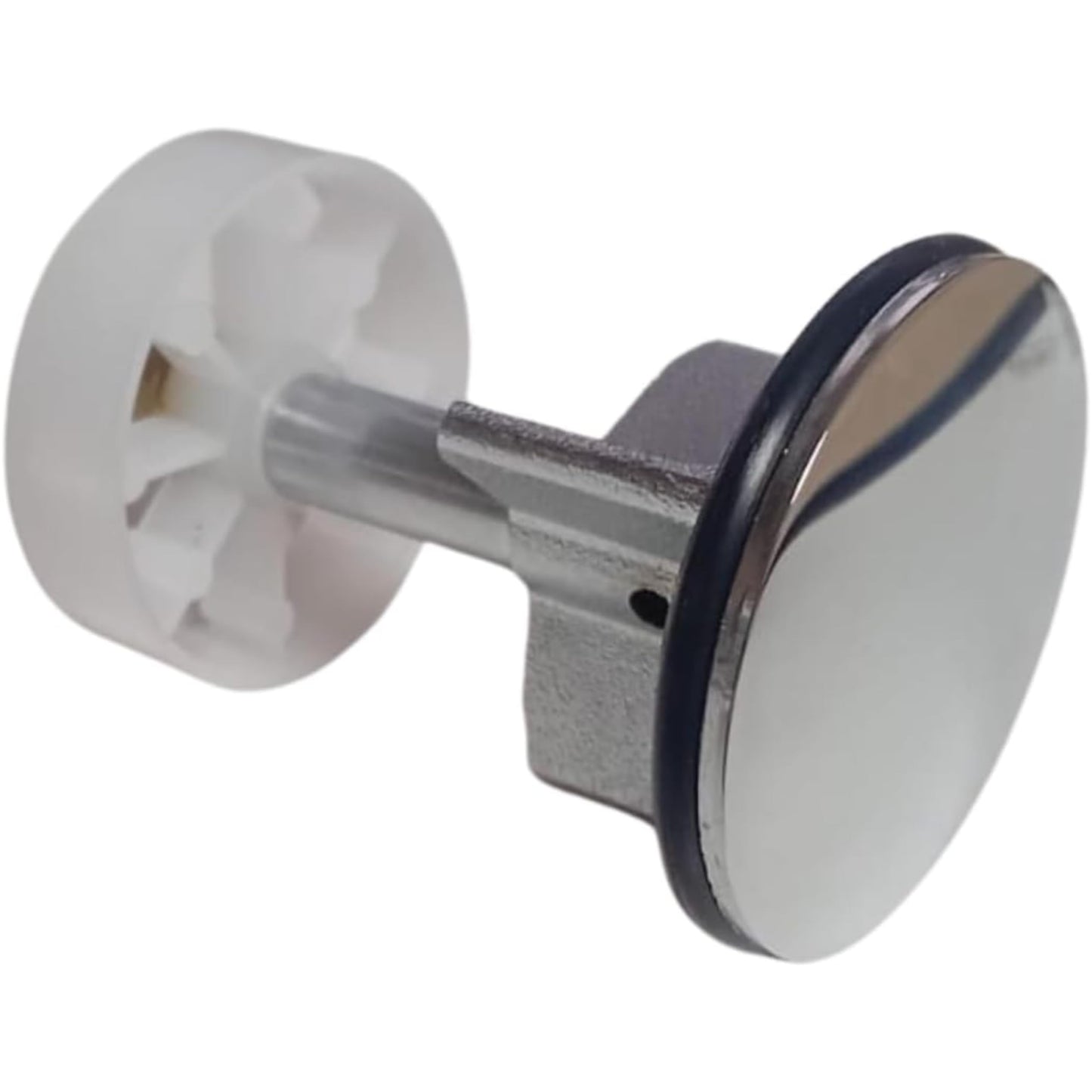 Chrome Plated Basin Pop-Up Plug – Universal Replacement Sink Plug for Bathroom Wash Basins