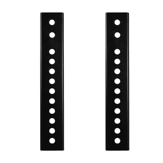VIVO Vertical VESA Extender Plate Bracket Kit Designed for Low VESA Pattern TV?s, Fits TV Ceiling Mounts, 2 Brackets, Black, MOUNT-AD165
