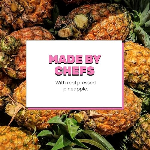 Dalston's Sparkling Pineapple Soda (24 x 330ml) - Real Pressed Pineapple & Sparkling Water - 49 Kcal - No Added Sugar - No Artificial Sweeteners - Healthy Alternative - Low Calorie - Vegan