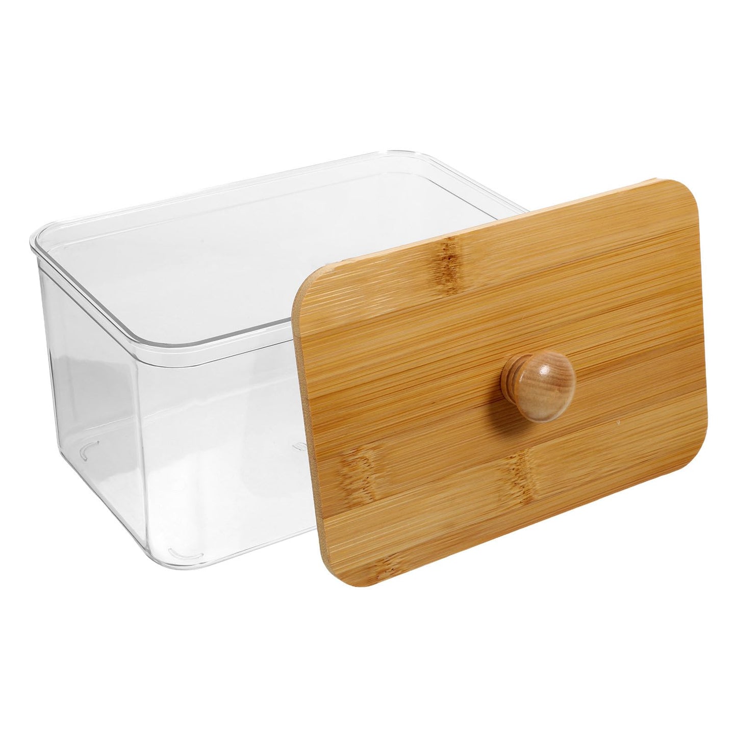 FUOYLOO Laundry Sheet Holder with Lid Container for Dryer Sheets and Dryer Balls Moisture Resistant Storage Organizer for Laundry Room