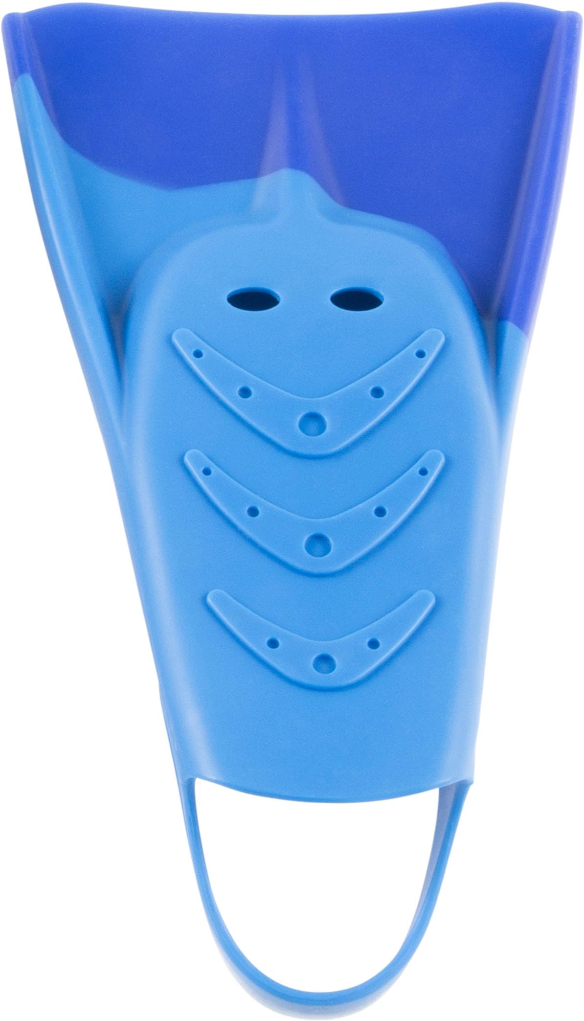 CRESSI Adult Swim Fins - Flexible Silicone for Comfortable and Durable Use, Blue/Azure, 40/43 - Pura: Designed in Italy