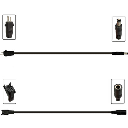 STAIGO DC to Flat-Round Pin Transformer Cable Used for Electric Recliner Lift Chair Sofa Transformer Power Supply Recliner Battery Transform Cable