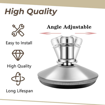 5 PCS Office Chair Wheels Sturdy Casters Anti-Slip Bell Glides
