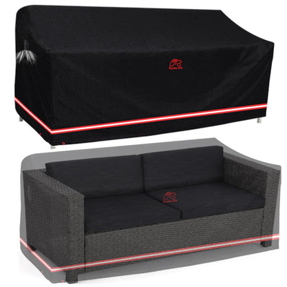 Turtle Life Garden Sofa Cover, Patio Outdoor Heavy Duty Durable UV&Water Resistant Anti-Fading Sofa Covers Lounge Sofa Cover with Air