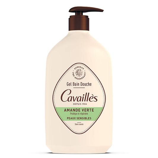 Rog? Cavaill?s Bath and Shower Gel for Sensitive Skin Green Almond 1L