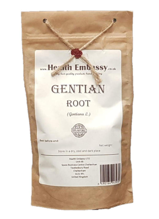 Health Embassy Gentian Root | Gentiana L | 100g