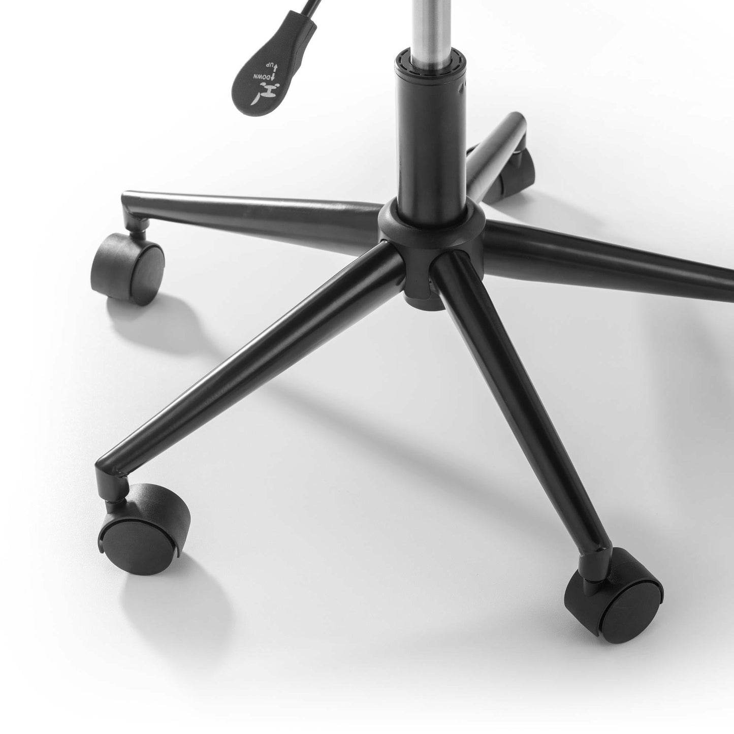 Julian Bowen Erika Office Chair, Black - H92 x W50 x D56cm