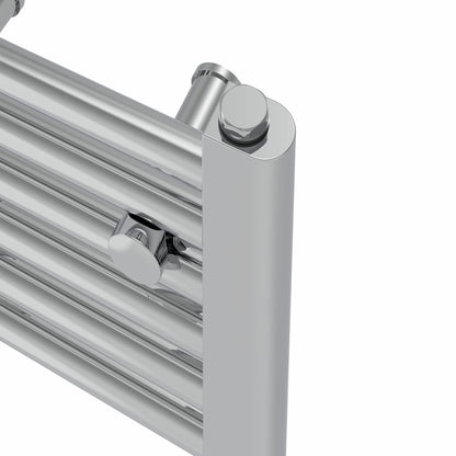 NRG Chrome Heated Towel Rail Straight Designer Radiator, 1800×300mm