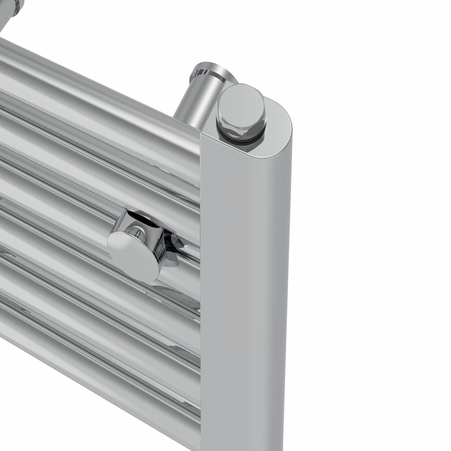 NRG Chrome Heated Towel Rail Straight Designer Radiator, 1800×500mm