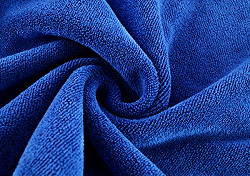 Moonlove Women's Towel Wrap Hair Turban Set Soft Microfiber Wearable Spa Shower Bath Wrap Strapless Cover Up Bathing Towel Tube Dress Bathrobe with